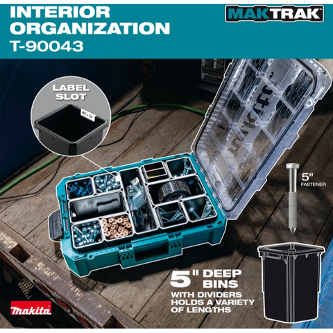 Makita T-90043 MAKTRAK Deep Medium Organizer