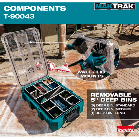 Makita T-90043 MAKTRAK Deep Medium Organizer