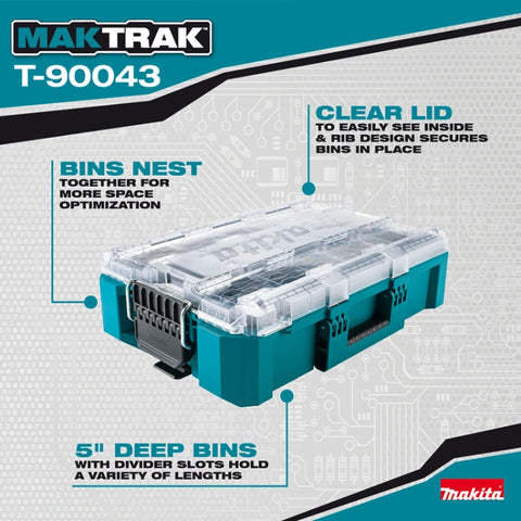 Makita T-90043 MAKTRAK Deep Medium Organizer