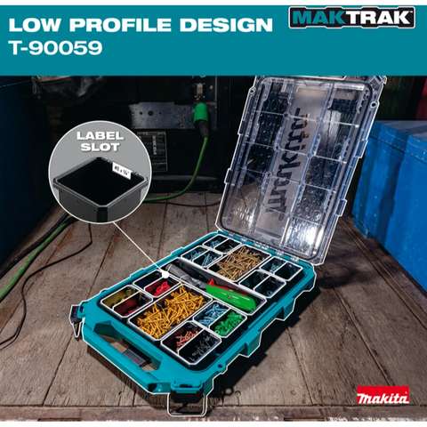 Makita T-90059 MAKTRAK Low‑Profile Medium Organizer