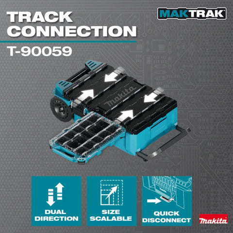 Makita T-90059 MAKTRAK Low‑Profile Medium Organizer