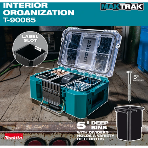 Makita T-90065 MAKTRAK™ Deep Compact Organizer