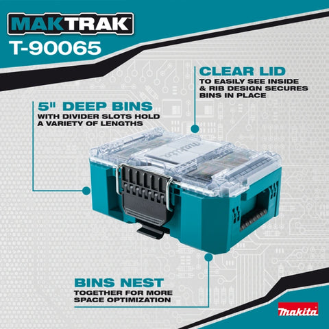 Makita T-90065 MAKTRAK™ Deep Compact Organizer