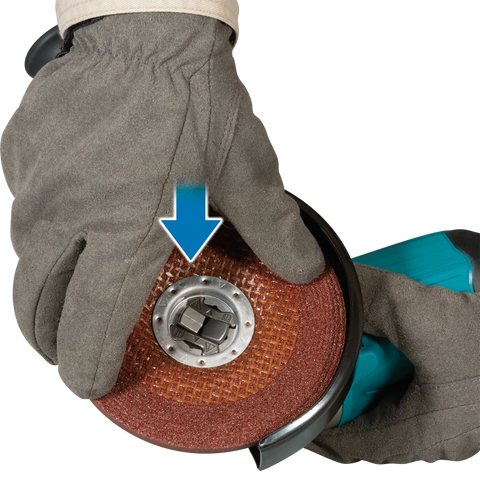 Makita XAG25Z 18V LXT® Lithium‑Ion Brushless Cordless 4‑1/2” / 5" X‑LOCK Angle Grinder, with AFT® (Tool Only)