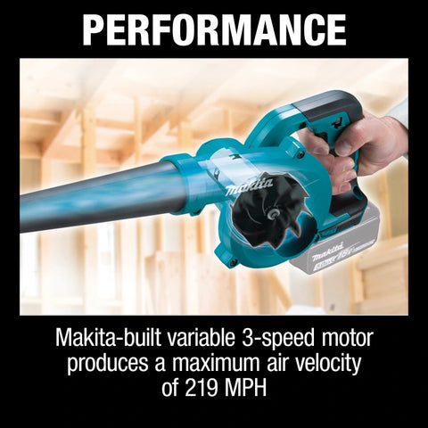 Makita XBU05Z 18V LXT Lithium-Ion Cordless Blower - Bare Tool