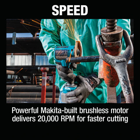 Makita XCM01Z 18V LXT Lithium-Ion Brushless Cordless 3" Cut-Off Tool - Bare Tool