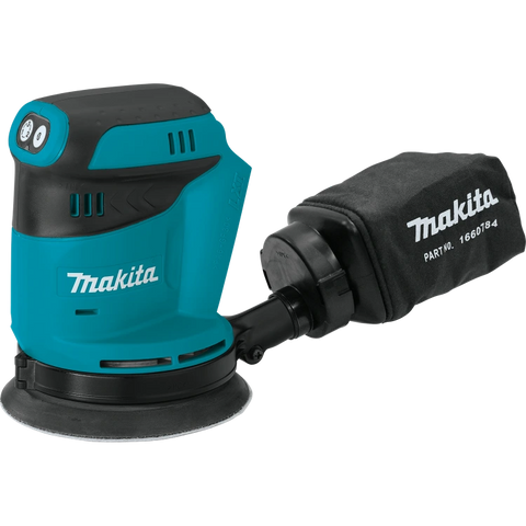 Makita XOB01Z 18V LXT® Lithium‑Ion Cordless 5" Random Orbit Sander, Tool Only