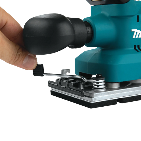 Makita XOB03Z 18V LXT® Lithium-Ion Brushless Cordless 1/3 Sheet Finishing Sander, AWS Capable, Tool Only