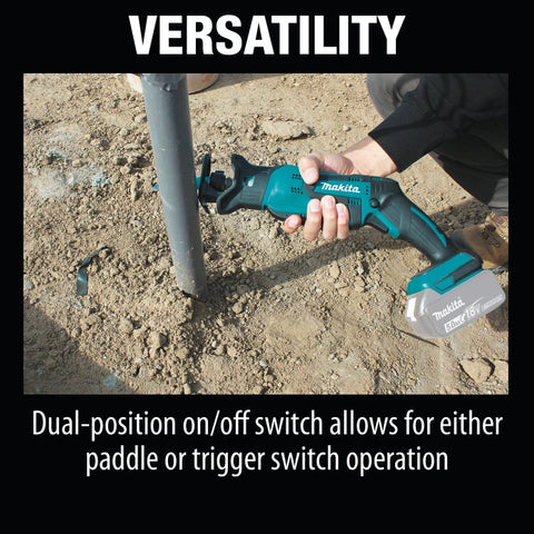 Makita XRJ01Z 18V LXT® Lithium‑Ion Cordless Compact Recipro Saw (Tool Only)