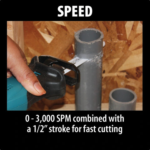 Makita XRJ01Z 18V LXT® Lithium‑Ion Cordless Compact Recipro Saw (Tool Only)