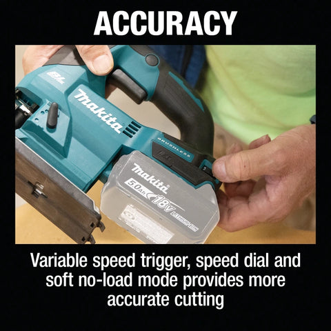 Makita XVJ04Z 18V LXT® Lithium‑Ion Brushless Cordless Jig Saw (Tool Only)