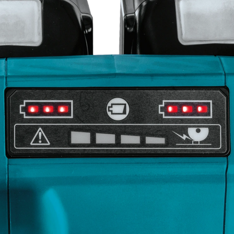 Makita XWL01PT 36V (18V X2) LXT® Brushless 14" Cut-Off Saw Kit, dual port rapid charger, electric brake (5.0Ah)