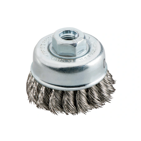 Metabo 623805000 Wire Cup Brush - 2-3/4" x 3/4" x 5/8"-11 - Stainless Steel