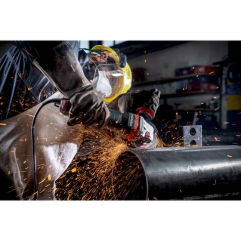 Metabo 613114420 WEPBA 19-125 Q DS 5in M-Brush Angle Grinder