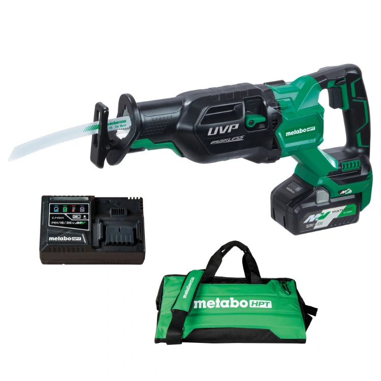 Metabo HPT 36V MultiVolt SDS Plus Rotary Hammer – 1-1/8", Tool Only, LED Level, User Vibration Protection, Auto Stop (DH3628DAQ4)