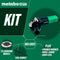 Metabo HPT G12SR4M 4-1/2 Inch 6.2 Amp Slide Switch Angle Grinder Kit w/ 5 Abrasive Wheels