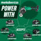 Metabo HPT G1812DFQ4M 18V MultiVolt™ 4-1/2" Paddle Switch Angle Grinder (Tool Body Only)