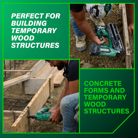 Metabo HPT NR3675DD 36V MultiVolt Cordless Duplex Nailer