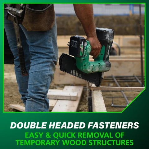 Metabo HPT NR3675DD 36V MultiVolt Cordless Duplex Nailer