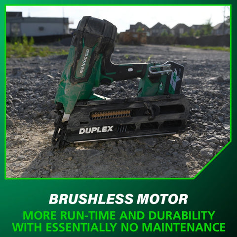 Metabo HPT NR3675DD 36V MultiVolt Cordless Duplex Nailer