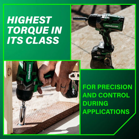 Metabo HPT WR36DFQ4M 36V MultiVolt Brushless Lithium-Ion 3/4 in. Cordless Impact Wrench