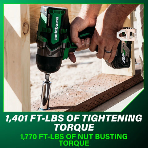 Metabo HPT WR36DFQ4M 36V MultiVolt Brushless Lithium-Ion 3/4 in. Cordless Impact Wrench