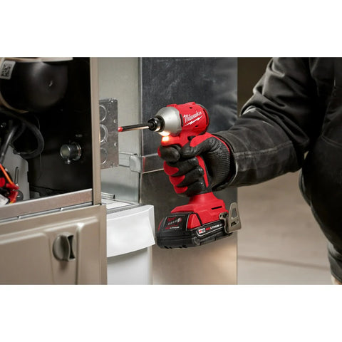 Milwaukee 3650-22CT M18™ Compact Brushless 1/4" Hex Impact Driver Kit