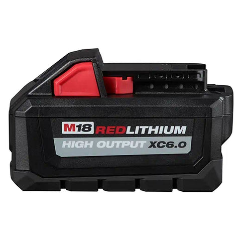 Milwaukee 2 x 48-11-1865 M18 REDLITHIUM High Output XC6.0 Battery Two Pack