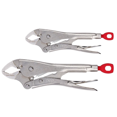 Milwaukee 48-22-3702 2 Piece 7" & 10" Torque Lock Maxbite Locking Pliers Set
