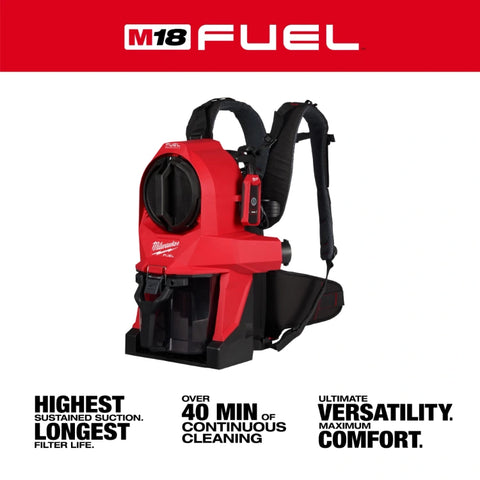 Milwaukee 0895-20 M18 Fuel 3-in-1 Backpack Vacuum