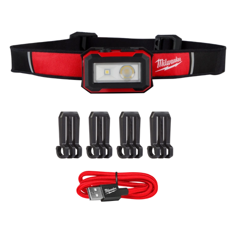 Milwaukee 2012R Rechargeable Magnetic Headlamp And Task Light