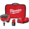 Milwaukee 2458-21 M12™ Cordless Lithium-Ion Palm Nailer Kit