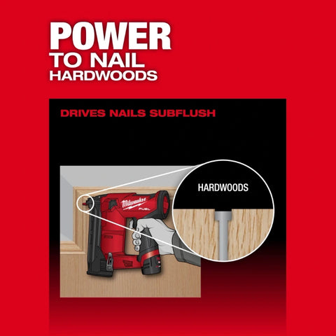 Milwaukee 2541-20 M12 FUEL™ 18 Gauge Compact Brad Nailer