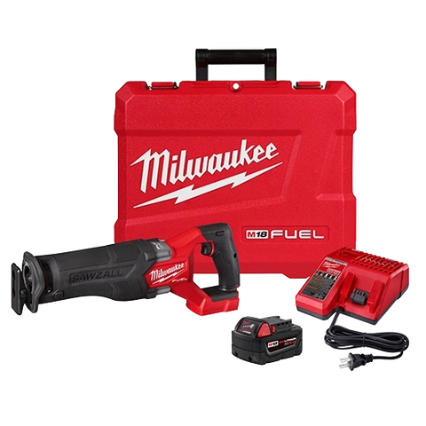 Milwaukee 2821-21 M18 FUEL Sawzall Recip Saw - 1 Battery XC5.0 Kit
