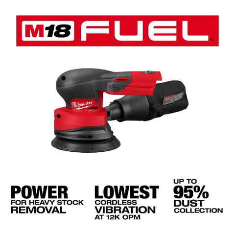 Milwaukee 2837-20 M18­ FUEL™ 5" Random Orbital Sander