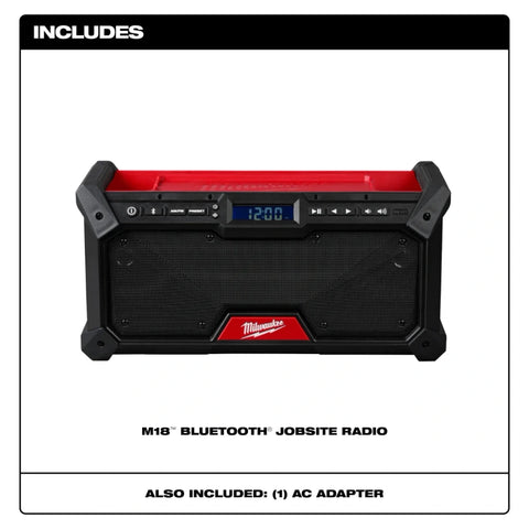 Milwaukee 2952-20 M18 Bluetooth Jobsite Radio