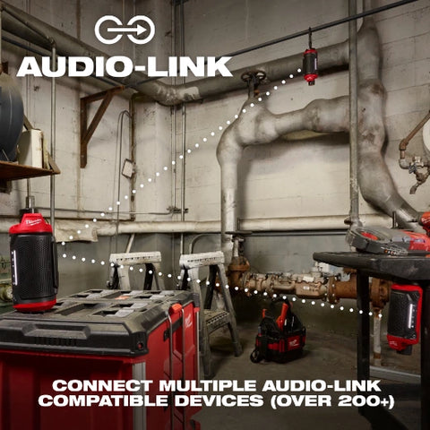Milwaukee 2955-20 M12™ Bluetooth® Jobsite Speaker w/ PACKOUT™ Compatibility