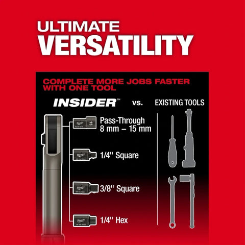 Milwaukee 3050-20 M12 FUEL™ INSIDER™ Extended Reach Box Ratchet