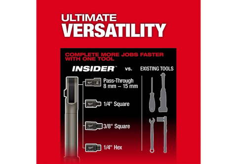 Milwaukee 3050-21 M12 FUEL™ INSIDER™ Extended Reach Box Ratchet Kit
