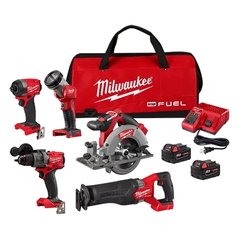 Milwaukee 3697-25 M18 FUEL™ 5-Tool Combo Kit