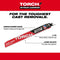 Milwaukee 48-00-5562 9" 7TPI The TORCH for CAST IRON with NITRUS CARBIDE 5PK