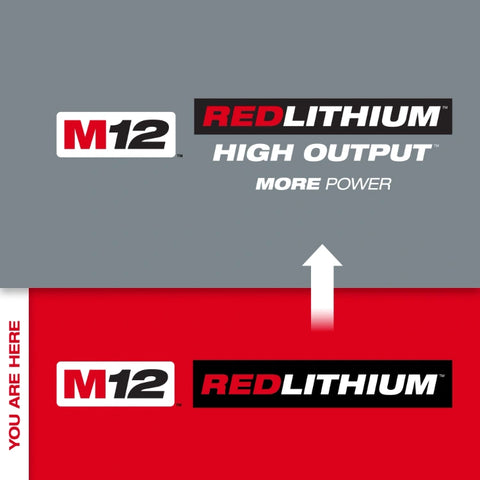 Milwaukee 48-11-2442 M12 XC4.0 Battery - 2 Pack