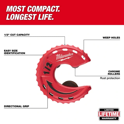 Milwaukee 48-22-4267 3pc Close Quarters Tubing Cutter Set