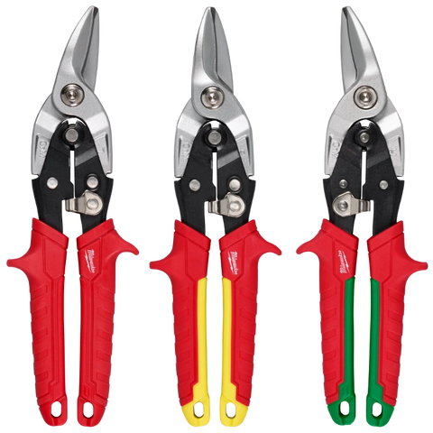 Milwaukee 48-22-4563 3 Piece Aviation Snip Set