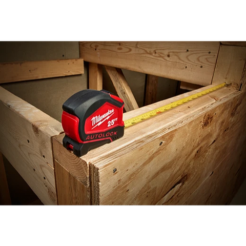 Milwaukee 48-22-6825 25ft Compact Auto-Lock Tape Measure