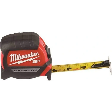 Milwaukee 48-22-7125 Magnetic Tape Measure 25 ft x 1.83 Inch