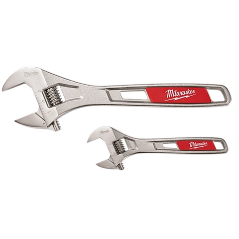 Milwaukee 48-22-7400 2 Pc. 6" & 10" Adjustable Wrench Set