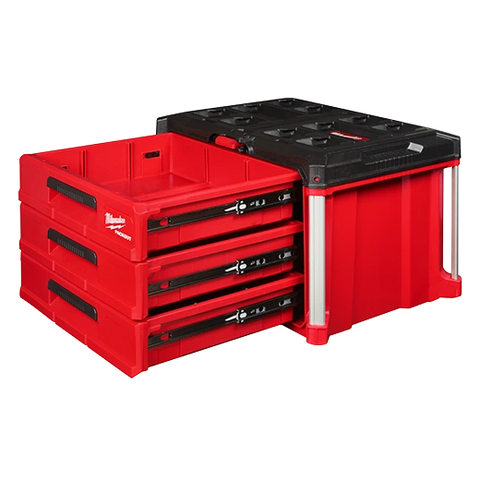 Milwaukee 48-22-8443 PACKOUT™ 3-Drawer Tool Box