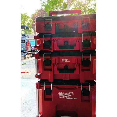 Milwaukee 48-22-8450 PACKOUT™ Tool Case W/ Customizable Insert