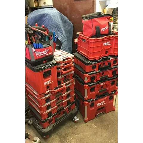 Milwaukee 48-22-8450 PACKOUT™ Tool Case W/ Customizable Insert